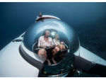Descubre a Nemo, el mini submarino de dos plazas que puede descender hasta los 10 metros de profundidad.