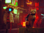 Imagen del videojuego 'Stray', protagonizado por un gato.