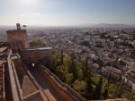 Vista de la ciudad de Granada desde la alcazaba de la Alhambra, en una imagen de archivo.