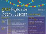 Cartel de las fiestas de San Juan en el barrio del Retiro.