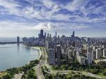 Vista del Skyline de Chicago.