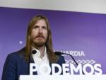 El portavoz de Podemos, Pablo Fern&aacute;ndez.