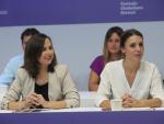 Las n&uacute;meros 1 y 2 de Podemos, Ione Belarra e Irene Montero.