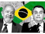 Bolsonaro y Lula.