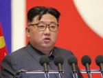 El l&iacute;der de Corea del Norte, Kim Jong-un, en Pyongyang, el 6 de septiembre de 2022.