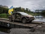 Veh&iacute;culo utilizado por las Fuerzas de Defensa de Ucrania.