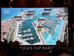 &Aacute;rea de competici&oacute;n de la Copa Am&eacute;rica de Vela 2024 en Barcelona.