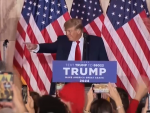 El expresidente de EE UU Donald Trump, durante el anuncio de su candidatura a las elecciones presidenciales de 2024, en su mansi&oacute;n de Mar-a-Lago, Florida.