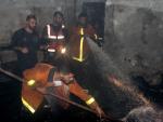 M&aacute;s de 20 muertos por un incendio en un edificio residencial en la Franja de Gaza.