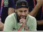 Neymar durante el &uacute;ltimo partido de la fase de grupos del Mundial de Qatar entre Brasil y Camer&uacute;n.