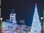 Navidad en la Puerta del Sol de Madrid.