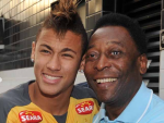 Neymar y Pel&eacute;.