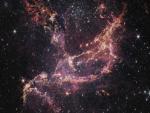 La regi&oacute;n NGC 346, captada por el telescopio espacial James Webb.