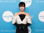 La cantante Demi Lovato, en la Gala UNICEF 2022.