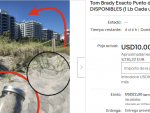 El frasco de arena que pis&oacute; Tom Brady, en el portal eBay