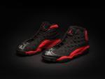 Las zapatillas Air Jordan XIII de Michael Jordan firmadas por &eacute;l mismo.