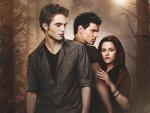 Kristen Stewart, Robert Pattinson y Taylor Lautner en 'Crep&uacute;sculo'