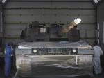 Labores de rehabilitaci&oacute;n de los carros de combate Leopard 2A4.