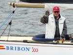 Copa del Rey de Vela, Juan Carlos a bordo del Brib&oacute;n