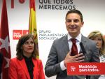 El candidato socialista a la presidencia de la Comunidad de Madrid, Juan Lobato.