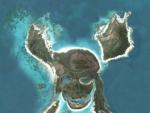 La Isla Pirata en Google Earth.