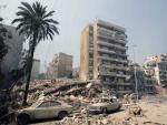 Edificios destruidos por las bombas en el L&iacute;bano (Adnan Hajj / REUTERS)