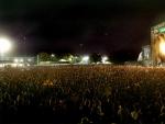 Ambientazo. Este era el aspecto que presentaba el escenario principal del Festival Internacional de Benic&aacute;ssim durante los conciertos del viernes. Lee aqu&iacute; la cr&oacute;nica de la jornada.