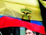 Rafael Correa, el pasado domingo, en Quito. (Guillermo Granja / Reuters).