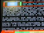 Las disculpas del TVE en el teletexto (20minutos.es)