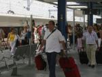 Nuevos retrasos en los trenes. Jaume Sellart/EFE.