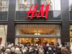 Entrada de uno de los establecimientos de la firma,H&M.