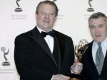 Al Gore y Robert De Niro en los Emmy Internacional (1997).