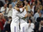 Guti y Ra&uacute;l, con el Real Madrid.