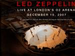 La sombra del 'Zeppelin' ya sobrevuela la sala O2 Arena, de Londres. (Montaje: ledzeppelin.com).