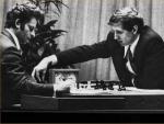 Boris Spassky (i) y Bobby Fischer (d), en su enfrentamiento de 1972.