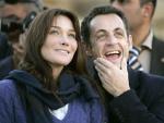 Carla Bruni y Nicolas Sarkozy, en una imagen de archivo.