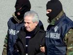 Pasquale Condello, considerado como el gran capo de la mafia calabresa, fue detenido ayer. (Franco Cufari/EFE)