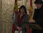 La ministra de Medio Ambiente, Cristina Narbona en su visita a Soria