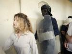 Emilie Lelouche y Alain Peligat, dos de los cooperantes franceses detenidos en Chad (Foto: Reuters).