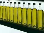 Botellas de aceite de oliva.