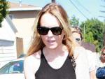 Lindsay Lohan, fotografiada en la calle. (EGOTASTIC)
