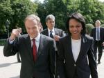 Condoleezza Rice concluy&oacute; ayer su visita a Polonia.