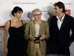De izquierda a derecha, Pen&eacute;lope Cruz, Woody Allen y Javier Bardem.