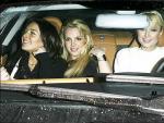 Paris Hilton, Lindsay Lohan y Britney Spears, de fiesta.