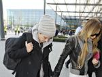 Lindsay Lohan y su pareja, cabizbajas (KORPA)