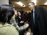 El Presidente electo de los Estados Unidos, Barack Obama, en Chicago. (EFE)