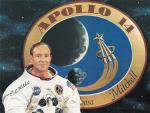 Imagen promocional de Mitchell en la misi&oacute;n del Apolo 14.