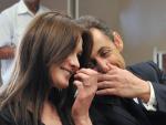 Carla Bruni y Nicolas Sarkozy.