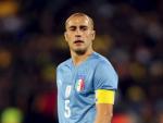Fabio Cannavaro, en el &uacute;ltimo partido de Italia en la Copa Confederaciones.