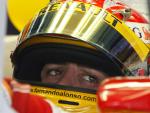 Fernando Alonso, en su R29.